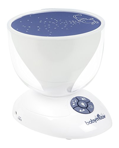 Preisvergleich Produktbild Babymoov Nachtlicht Project'light für Kinder, Sternenprojektor, 7 Einschlaflieder / Naturgeräusche, inkl. Timer