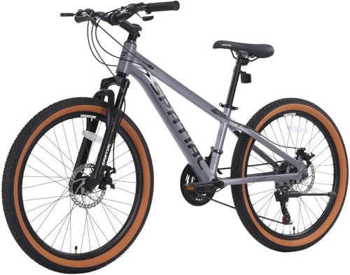 SPATIAL Mountain Bike, 24/26/27.5/29 inch Outdoor Cycling Bike,21 Speed/Lightweight Aluminum