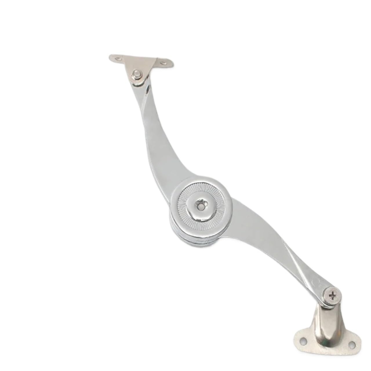 Cabinet Door Hinge Hydraulic Randomly Stop Hinges Kitchen Cabinet Door Adjustable Polish Hinge Furniture Lift Up Flap Stay Support Hardware(A Type)