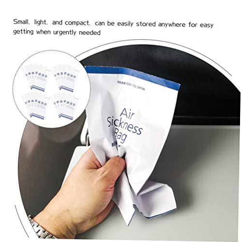 Healeved 250 Peças Saco De Para Vômito De Aviação Sacos De Vômito Ao Livre Sacos De Limpeza De Lixo