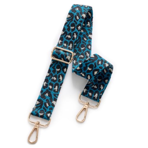 Image of chushui Leopard Print Purse Strap for Women,Adjustable Crossbody Bag Strap