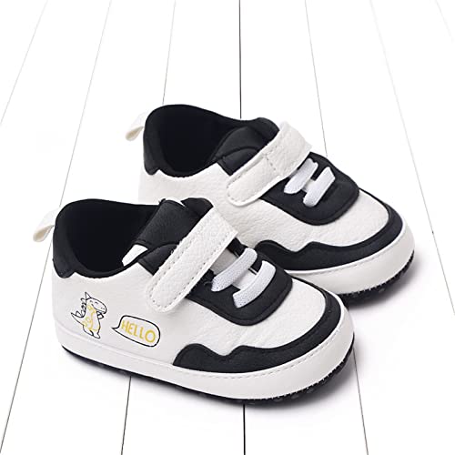 Summer Children Infant Toddler Shoes Boys and Girls Sports Round Toe Hook Loop Cartoon Dinosaur Infant Shoes Size 23