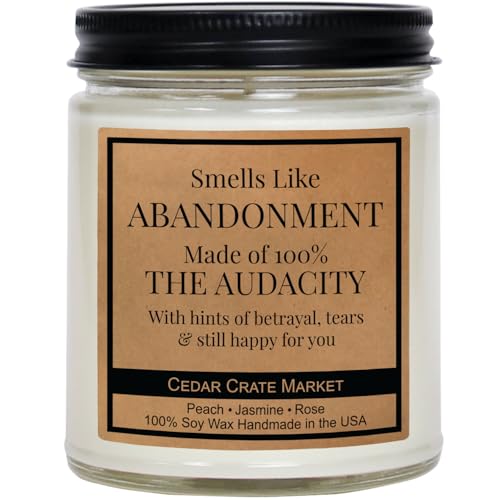Funny Farewell Soy Wax Candle