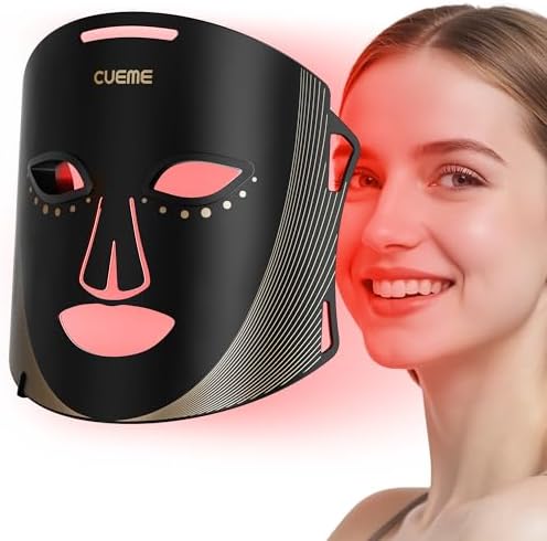 CUEME Red Light Therapy for Face, FDA-Cleared LED Light Therapy M...