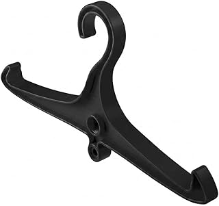 Heavy-Duty Scuba BC and Regulator Hanger, Plastic, Yellow, 16.1x8.7 Inches, Universal BCD Fit, US Yoke and European DIN Fittings for Regulator