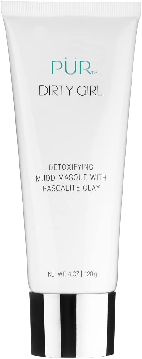 Dirty Girl Detoxifying Mudd Masque with Pascalite Clay, Exfoliates Skin, Improves Skin Texture, Cruelty, Paraben & Gluten Free