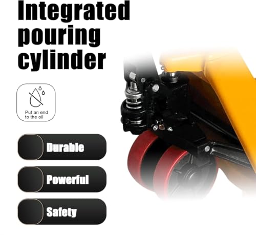 Image of APOLLOLIFT Pallet Jack Truck 5500 lbs Capacity, 48 inch x 21 inch Heavy Duty Forks