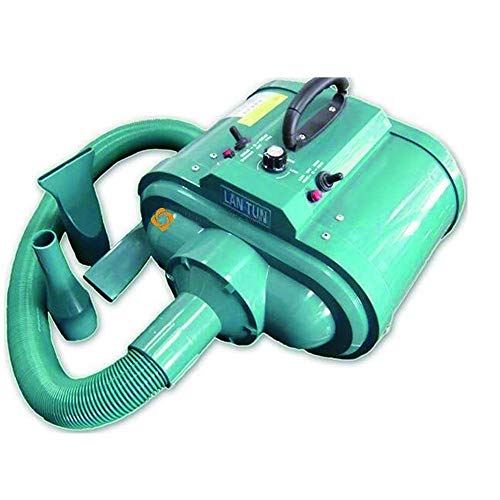 WYJW Secador de Pelo para Perros y Mascotas de 3300 W de Doble Voltaje 110-240 v, Ventilador para Mascotas, Motor Doble de bajo Ruido, Velocidad de Viento Continua 48x35x29cm
