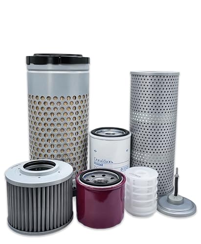 HERO Maintenance Filter Kit For Yanmar VIO35-6A Excavator Filters Compatible