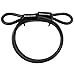 Master Lock Cable, Steel Cable With Looped Ends, 4 ft. Long, 85DPF