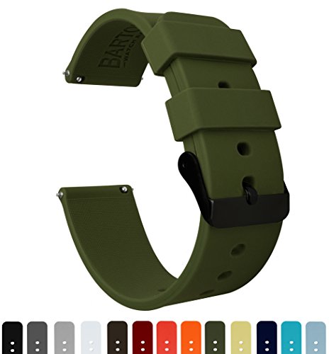 Image of BARTON WATCH BANDS - Soft Silicone Quick Release Straps