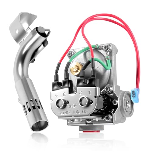 RV Water Heater Solenoid Gas Valve & 91638 Burner Kit – Replaces 93844/93870 – Compatible with Atwood 6 & 10 Gallon Models GC6AA-10E, GC10A-4E, G6A-8E, G6A-6E, GCH6-4E, GH6-6E