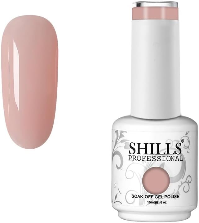 SHILLS PROFESSIONAL Uv/Led Soak Off Gel Polish (Gel Nail Polish) Nail Art Matte Finish Nail Polish Color Shade 131, 15 Ml