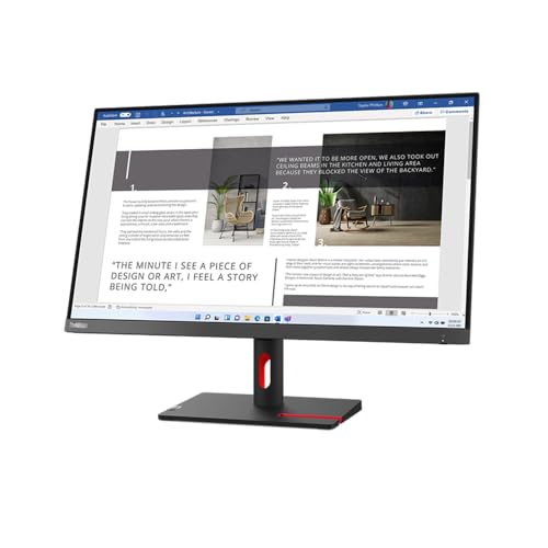 Lenovo ThinkVision S27i 30 LED display 68 6 cm 27 1920 x 1080 pixels Full HD Neuf - vue 5