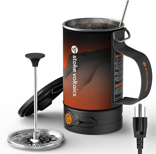 Stoke Voltaics Electric French Press 16oz