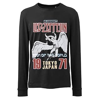 Rock Off Longsleeve LED Zeppelin (Japanese) Icarus Officiel T-Shirt Hommes Unisexe - Les Beatles, Paul McCartney, John Lennon, RIngo Starr, George Harrison