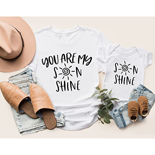 You are My Son Shine Mommy and Me Shirts, Mother and Son Matching Outfits, Mommy and Son Matching Newborn Baby Boy Toddler T-Shirt, New Mom Shirt2