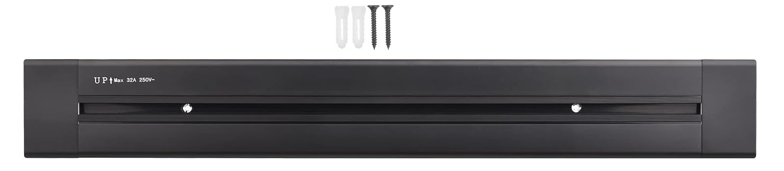 GenericExtension Power Socket Sliding Track Wall 60Cm Aluminum Alloy Track System 8000W High Power IP20 Waterproof Dustproof 1 Year Warranty…