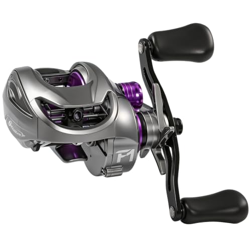 Sougayilang F1 Carrete de Pesca Baitcasting Perfil Bajo para Agua Dulce miniatura 1