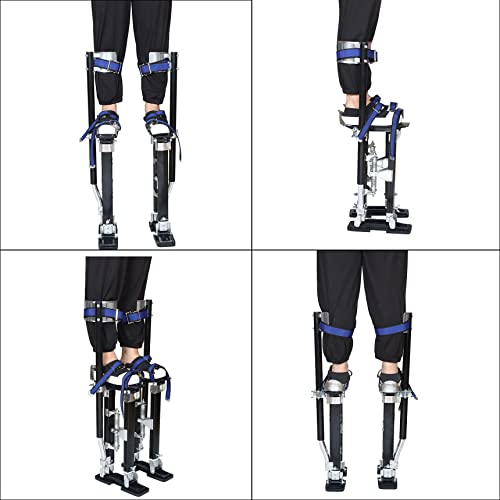 Waltyotur 24-40 Inch Drywall Stilts Grade Adjustable Auminum Tool Stilt For Painting Or Cleaning - Black #TOP4