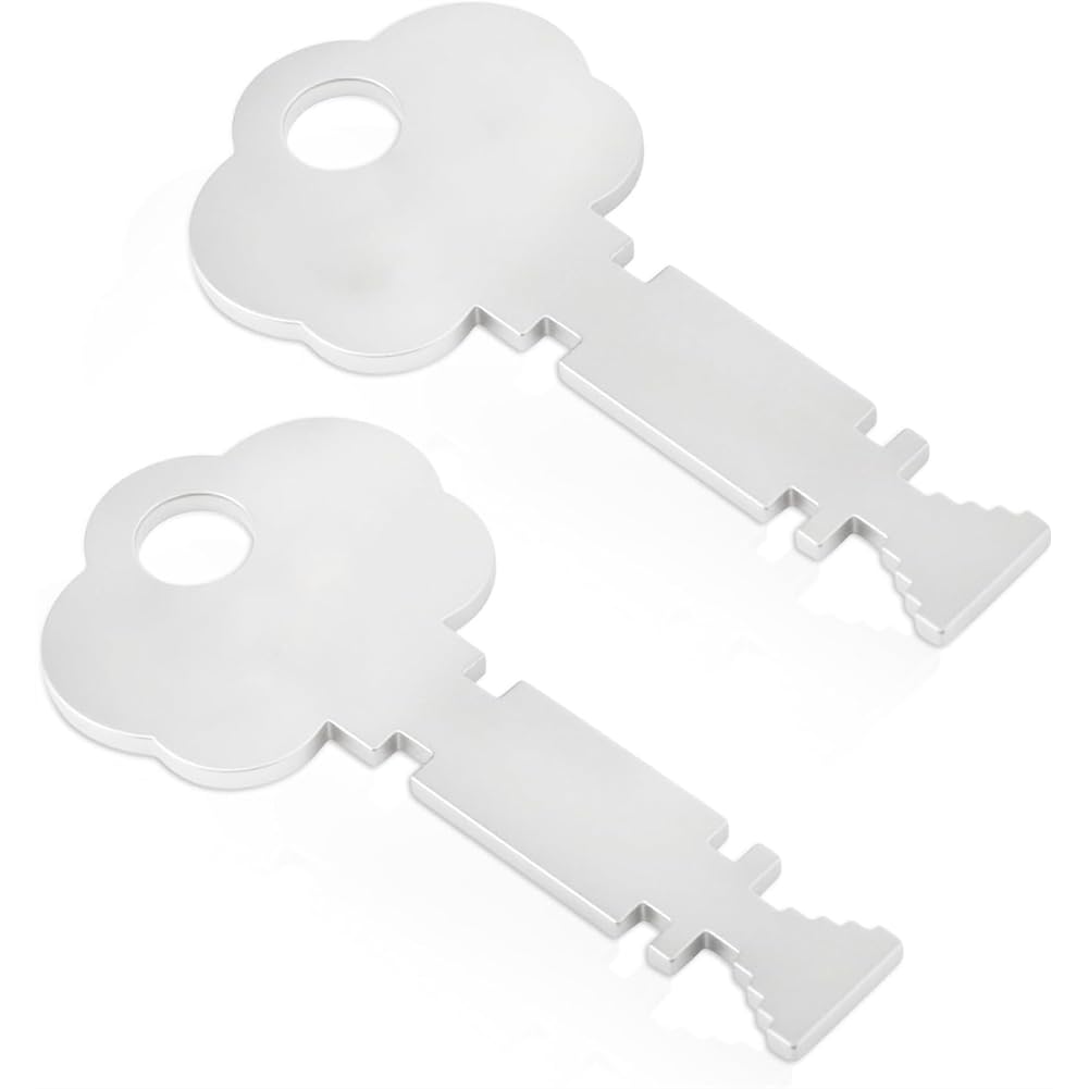 UDSKNV[KSL Fire Alarm Box Key 25460 - for Gamewell Fire Alarm Box, Elevator & Emergency Entry (2-Pack), Firefighter Tools
