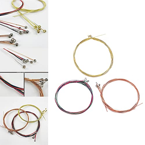 HUFFA Cordes de Guitare enduites Remplacement de Tons Bien équilibrés Antirouille for 6 Cordes Accessoires de Guitare… - Les Beatles, Paul McCartney, John Lennon, RIngo Starr, George Harrison HUFFA Cordes de Guitare enduites Remplacement de Tons Bien équilibrés Antirouille for 6 Cordes Accessoires de Guitare…
