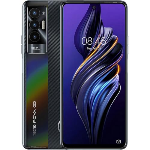 Image of Embed HD-Clear Screen Guard for Tecno Pova 5G - Harder or Durable Plastic & More Impact-Resistant Than Glass, with Free Installation Kit