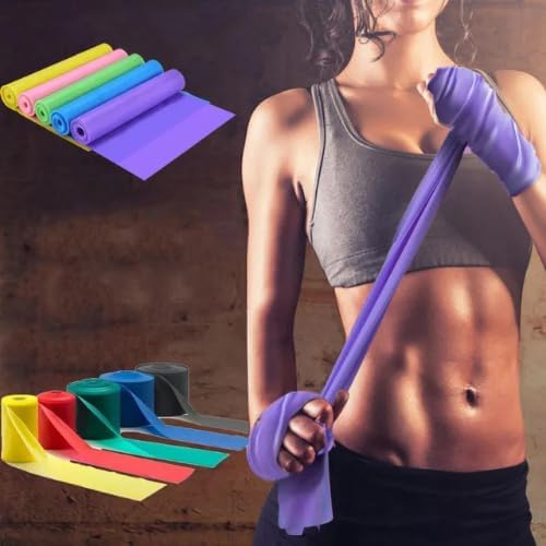 CHOUDHARY ACUPRESSURE Professional Beginner Light Exercise Natural Rubber Light Bands Exercise Band for Physiotherapy Fitness Workout Bands Resistance (Yellow) (B0CLDX7MP9) Amazon Price History, Amazon Price Tracker
