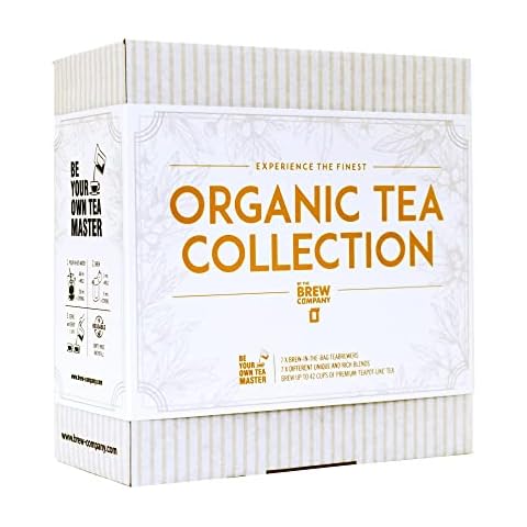 Original Tea Gift Set for Women & Men - Premium Loose Leaf Organic Tea Selection of 7 Unique Tea Brewers for Tea Lovers | Brew & Enjoy Anytime, Anywhere | Hamper Style Birthday Gift Idea for Him & Her Cover