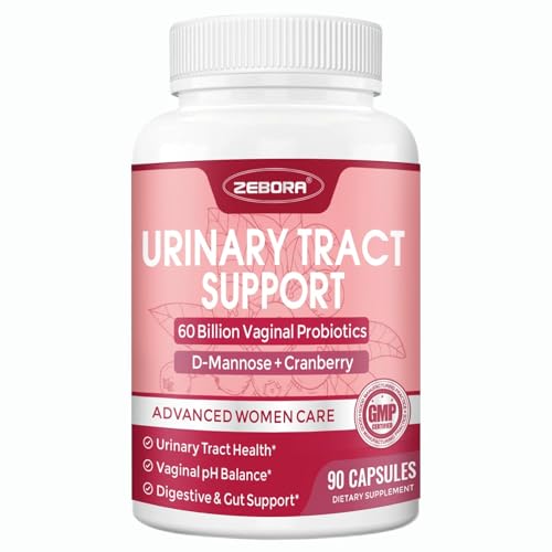 ZEBORA Urinary Tract Health for Women - Vaginal Probiotics for Women Digestive Health and pH Balance...