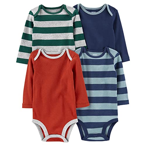 Bodys manches longues Carter's 6 mois en coton doux anti-irritation