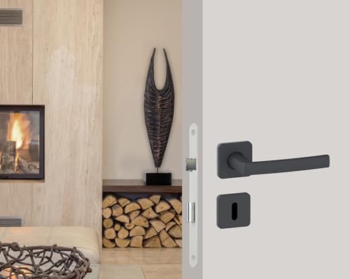Serrure de chambre blanche Vachette d15 reversible axe 40 pour préserver l'intimité du foyer - 5