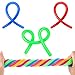 3 Giocattoli Agitati a Corde Elastiche Giocattolo Fidget con Noodle Elastici Giocattoli Antistress e Ansiolitici per Adulti e Adolescenti Ammazzare Tempo Adatto per Ufficio, Colori Casuali
