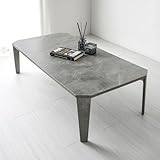 萩原 ローテーブル 折りたたみテーブル 大きめ 【 完成品 】 石目調 ストーン柄 おしゃれ 幅 120 奥行 60 高さ 32 マーブル グレー MT-6867MGY