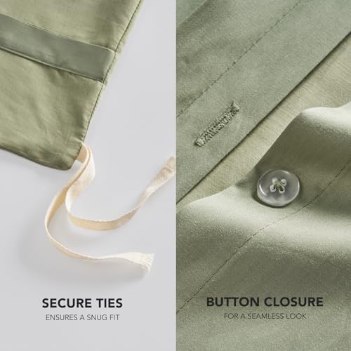 Evergracehome Evergrace Cotton Tencel Duvet Cover Set Queen Size thumb #6