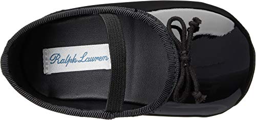 Ralph Lauren Layette Kids' Allie Black Patent Ballet Flat3