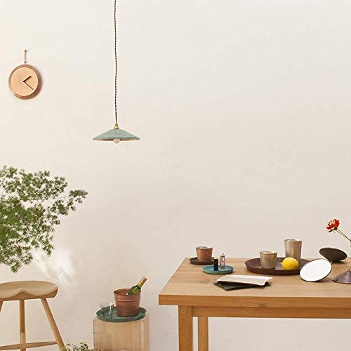 Plafonnier E27 blanc au design créatif et structure en fer - 3