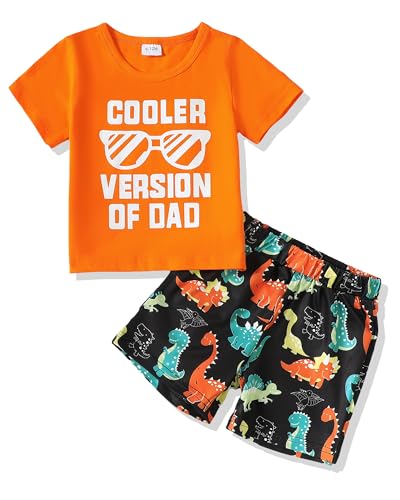 Image of NZRVAWS Baby Boy Clothes Toddler Boy Outfit 2 3 4T 6 12 18 24 Months Spring Summer Letter Printed T Shirt Shorts Ripped Jean