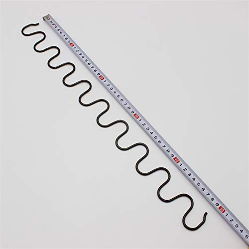 Pilang Zxxin-Zugfeder, Zurück Reparatursatz mit Frühling, 5 stücke, 35 cm - 60 cm Sofa Couch Recliner Ersatzspule Sitzklammern 40mm Drahtnägel, Industrielle Feder (Length : 60cm 5pcs)