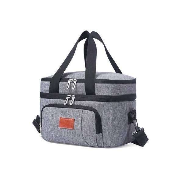 Water-Resistant Cool/Hot Bag | Leakproof Lunch Compartment Portable Cool Bag | Convenient Spacious Food Drink Cool Bag (3213 - Cooler Bag 24L)