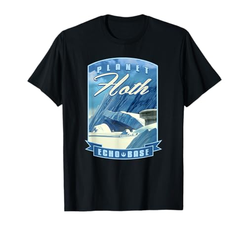 Star Wars Planet Hoth T-shirt pour vos soirées cinéma et conventions