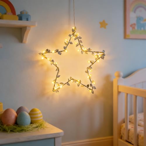 Luces para dormitorio decorativas con mando a distancia inalámbrico 3