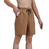 Reißverschlusstaschen: Running Shorts mit 1 Seitentaschen mit während die Reißverschlusstasche hinten die sichere Aufbewahrung von Schlüsseln und einem kleinen Handy ermöglicht, Schutz vor herunterfallenden Gegenständen.