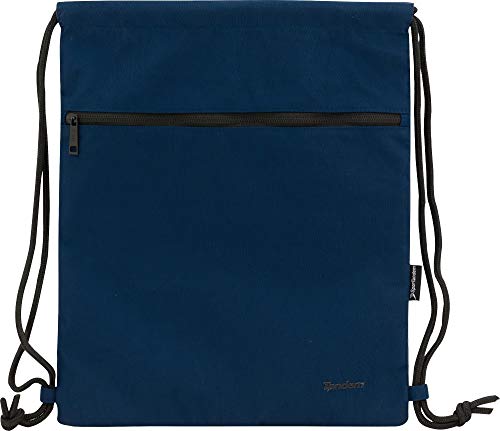 Mochila Saco con Cierre Mediante el Fruncido de Cuerdas. Transportable como Bolso o Mochila