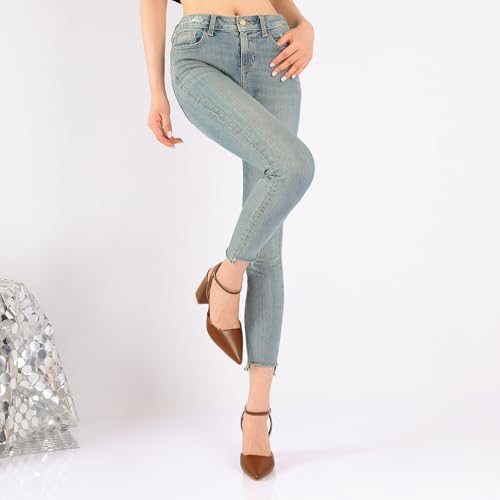 Image of RIBONGZ Block Heels for Women Closed Pointed Toe Heeled Slingback Chunky High Heel Ankle Strap Pumps Patent Leather Comfort Dressy Shoes for Work Party Prom Wedding Bridal Dress