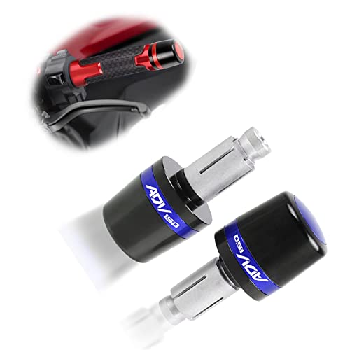 �o�C�N���i �ɓK������z���_ ADV150 ADV 150 2017 2018 2019 2020 2021 �I�[�g�o�C�̃n���h���o�[�G���h�O���b�v�n���h���n���h�o�[�O���b�v�G���h����(Blue)