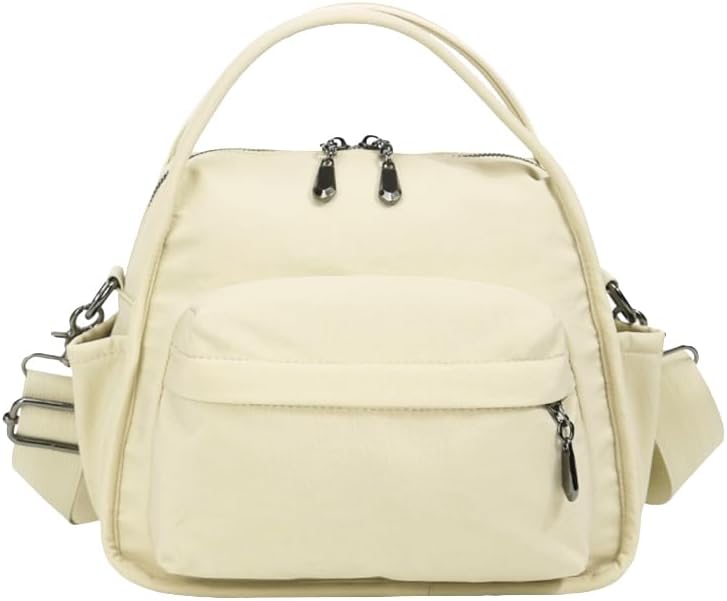 Nylon Crossbody Bag for Women Lightweight Shoulder Hobo Purse Cute Underarm Satchel Casual Commute Top Handle Tote Handbag