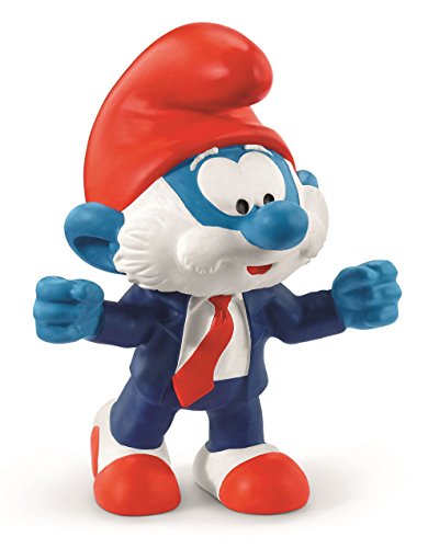 SCHLEICH Soccer Papa Smurf Coach