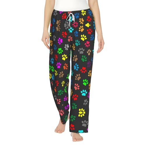 Pantalon de pyjama en flanelle anti-boulochage à taille élastique
