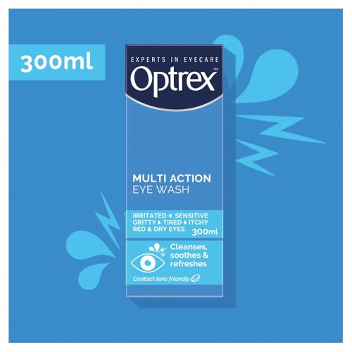 Optrex Multiaction Eye Wash with Eye Bath x 300ml